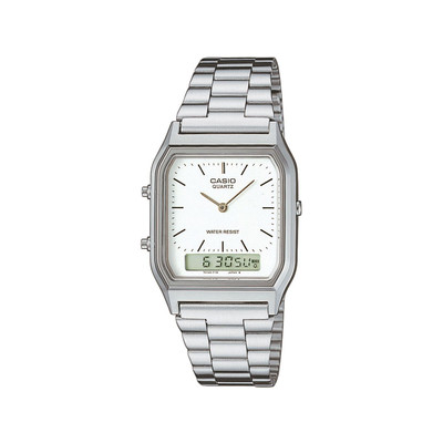 Montre CASIO VINTAGE homme bracelet acier inoxydable