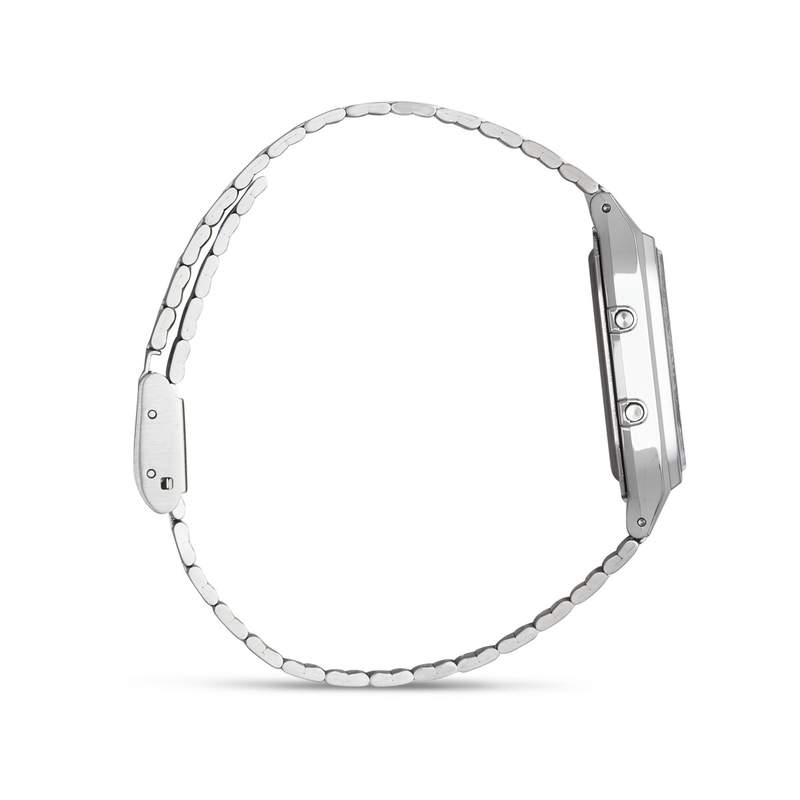 Montre CASIO VINTAGE homme bracelet acier inoxydable - vue 2