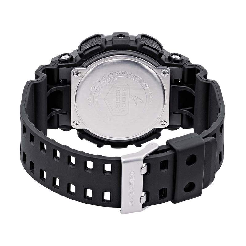 Montre CASIO G-SHOCK homme bracelet résine noir - vue 3