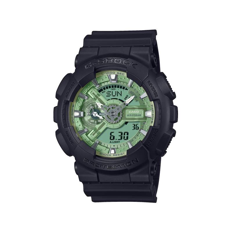 Montre CASIO G-SHOCK homme bracelet résine noir - vue 1