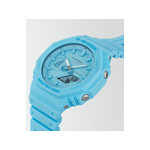 Montre CASIO G-SHOCK homme bracelet résine bleu clair - vue 2