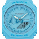 Montre CASIO G-SHOCK homme bracelet résine bleu clair - vue D2