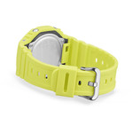 CASIO G-SHOCK herenhorloge met gele harsband - weergave D4