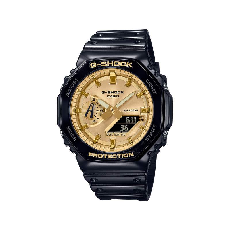 Montre CASIO G-SHOCK homme bracelet résine noir - vue 1