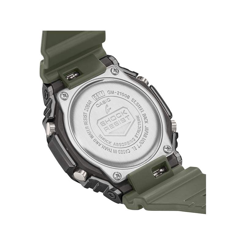Montre CASIO G-SHOCK homme bracelet résine noir - vue 3