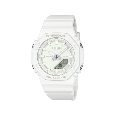 Montre CASIO G-SHOCK homme bracelet résine blanc - vue 1