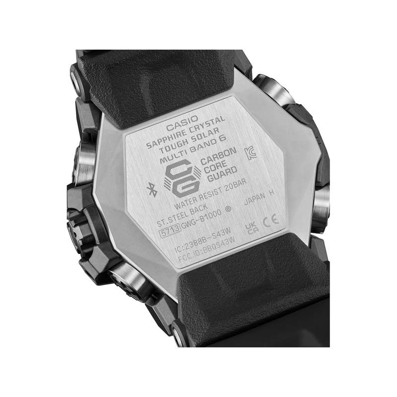 Montre CASIO G-SHOCK homme bracelet résine noir - vue 3