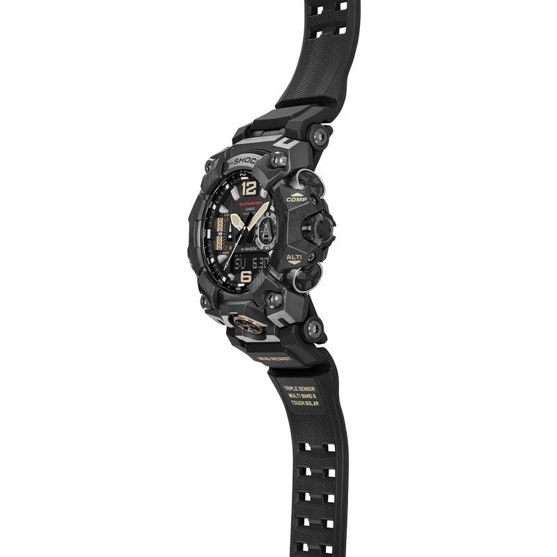 Montre CASIO G-SHOCK homme bracelet résine noir - vue D3