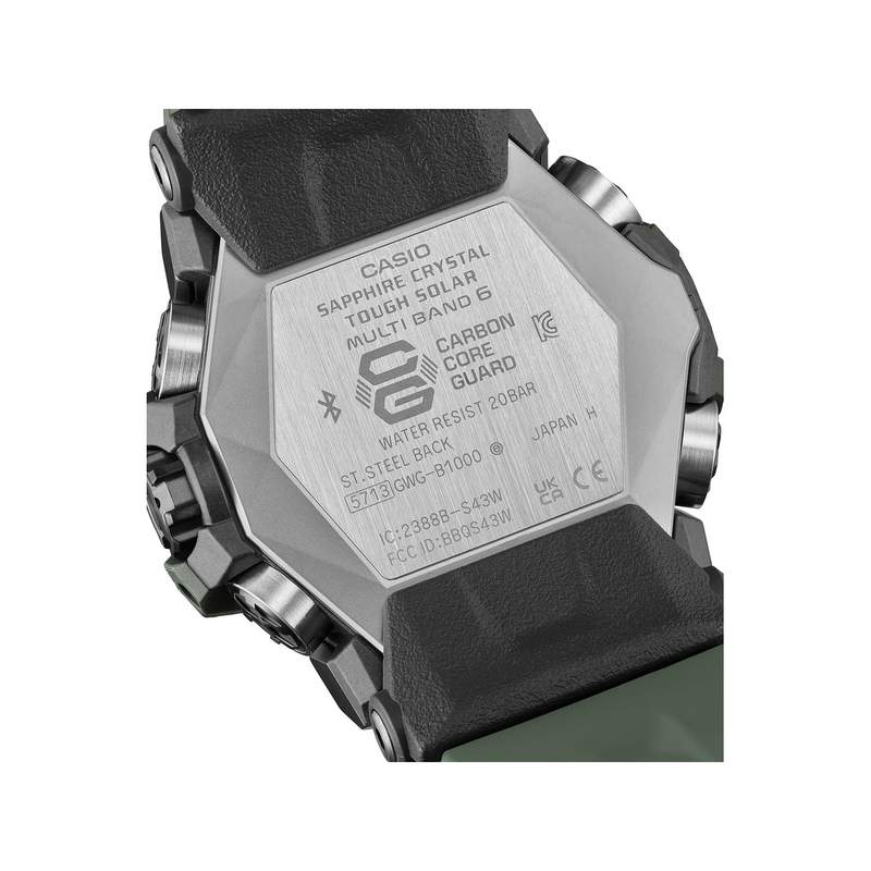 Montre CASIO G-SHOCK homme bracelet résine noir - vue 3
