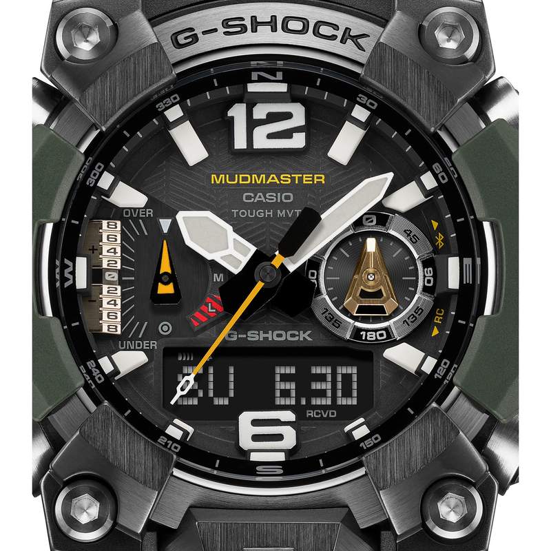 Montre CASIO G-SHOCK homme bracelet résine noir - vue D2