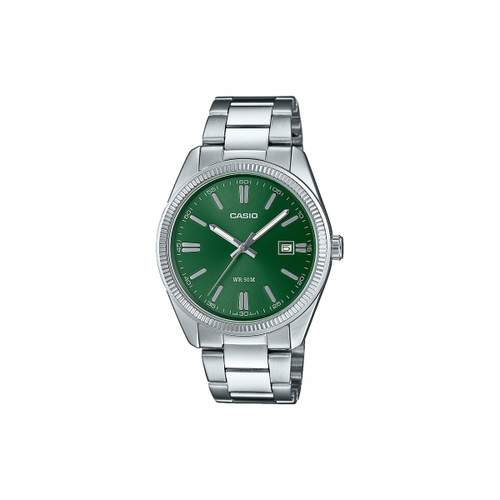 CASIO men's watch with stainless steel bracelet