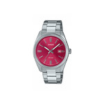 Montre CASIO homme bracelet acier inoxydable - vue 1