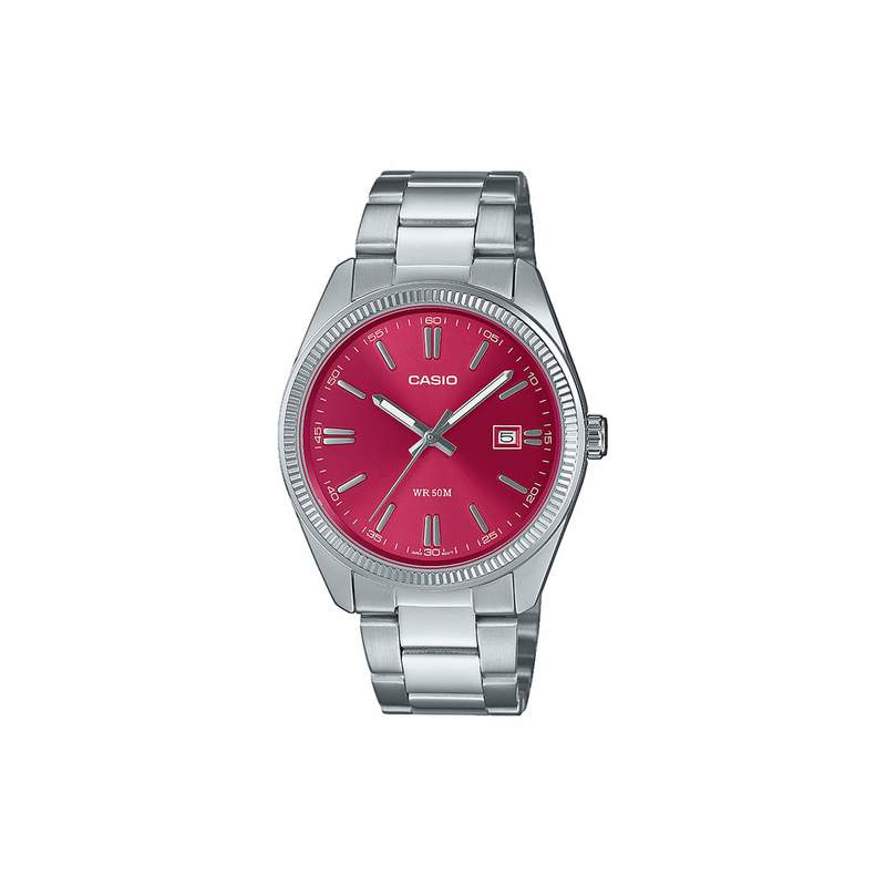 Montre CASIO homme bracelet acier inoxydable - vue 1