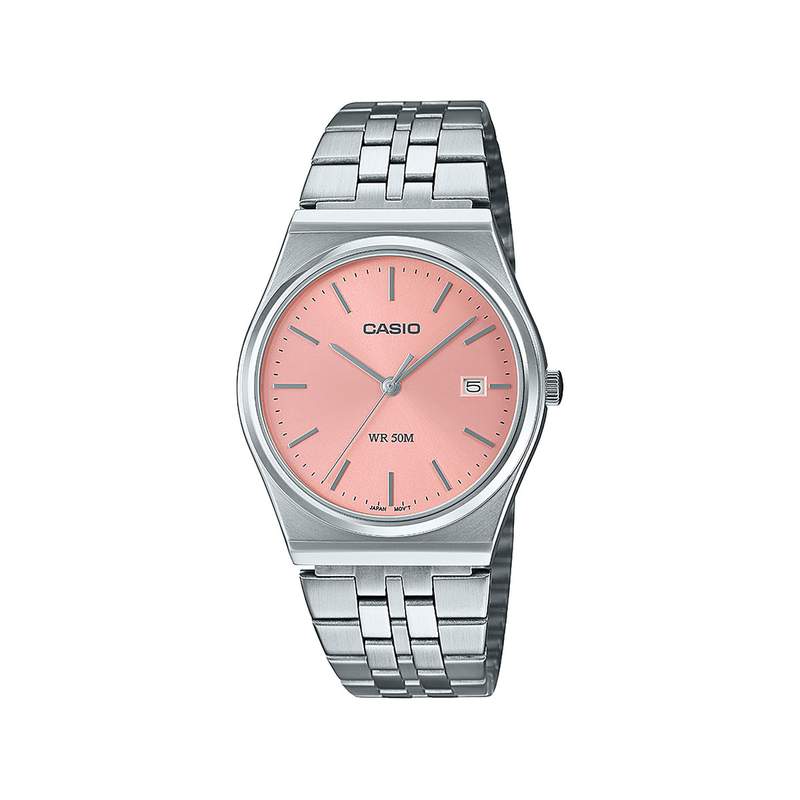 Montre CASIO homme bracelet acier inoxydable - vue 1