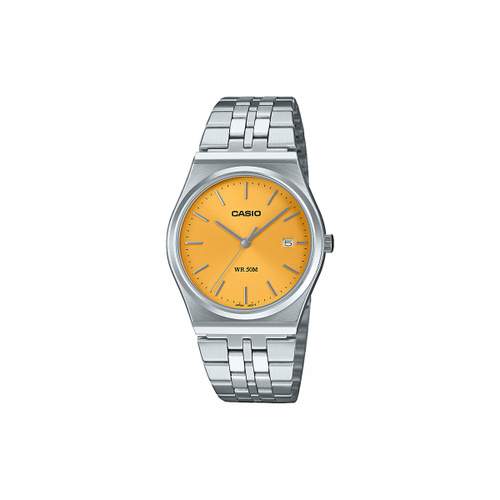 CASIO men's watch with stainless steel bracelet