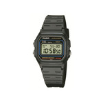 Montre CASIO VINTAGE homme bracelet résine noir - vue 1