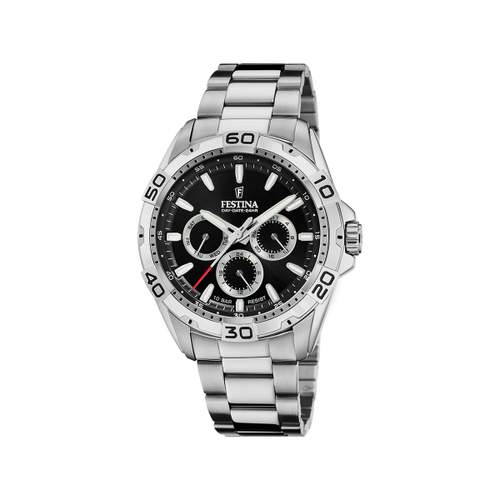 Montre FESTINA multifonction homme bracelet acier