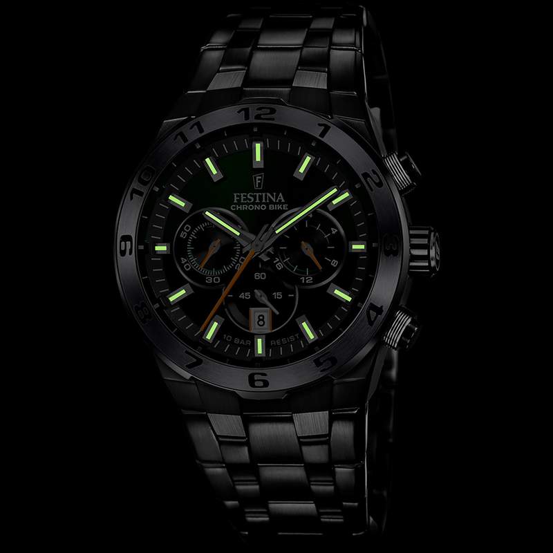 Montre FESTINA special editions homme chronographe, bracelet acier - vue D3