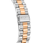 Montre LOTUS Freedom homme bracelet acier bicolore rose - vue D2