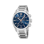Montre LOTUS chrono homme bracelet acier - vue 1