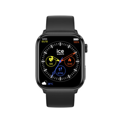 Montre ICE WATCH Ice smart homme bracelet silicone noir - vue 1