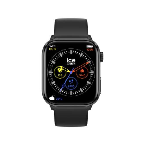 Montre ICE WATCH Ice smart homme bracelet silicone noir