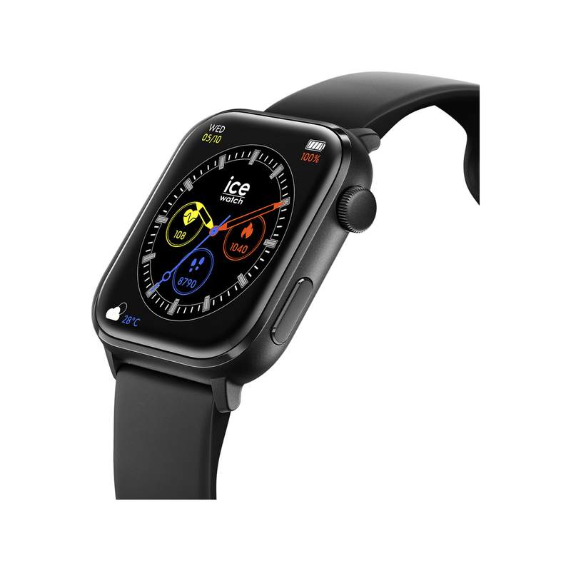 Montre ICE WATCH Ice smart homme bracelet silicone noir - vue 2