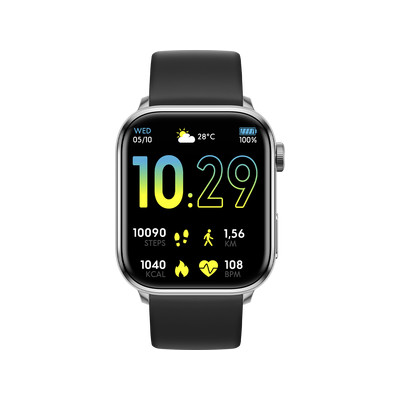 Montre ICE WATCH Ice smart homme bracelet silicone argent