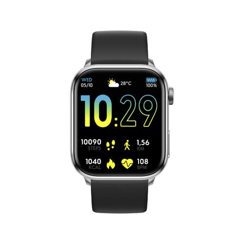 ICE WATCH Ice smart men's watch silver silicone bracelet