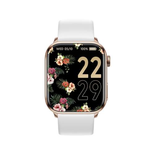 ICE WATCH Ice slim herenhorloge met witte siliconen band