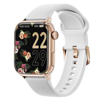 ICE WATCH Ice slim herenhorloge met witte siliconen band
