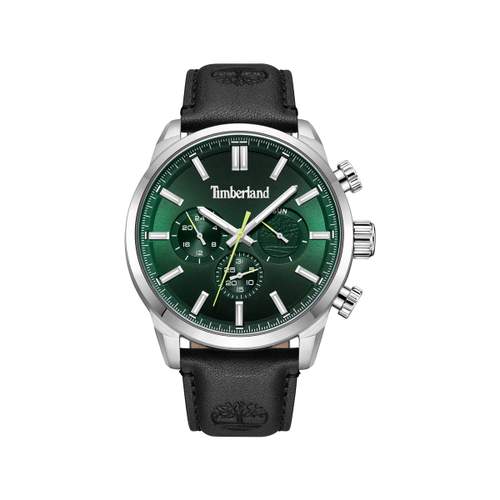 TIMBERLAND Henniker ii herenhorloge met zwarte leren band