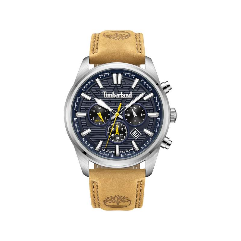 Montre TIMBERLAND Northbridge homme bracelet cuir beige - vue 1