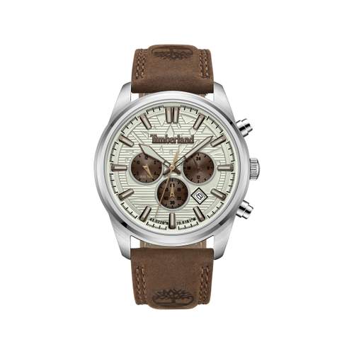 Montre TIMBERLAND Northbridge homme bracelet cuir marron