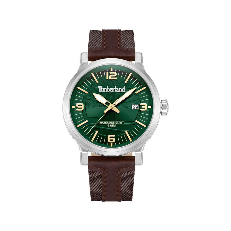 Montre TIMBERLAND Westerley homme bracelet cuir marron - vue 1