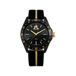 Montre LE COQ SPORTIF coq d'or homme bracelet tissu noir - vue 1
