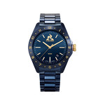 Montre LE COQ SPORTIF coq d'or homme bracelet acier inoxydable bleu - vue 1