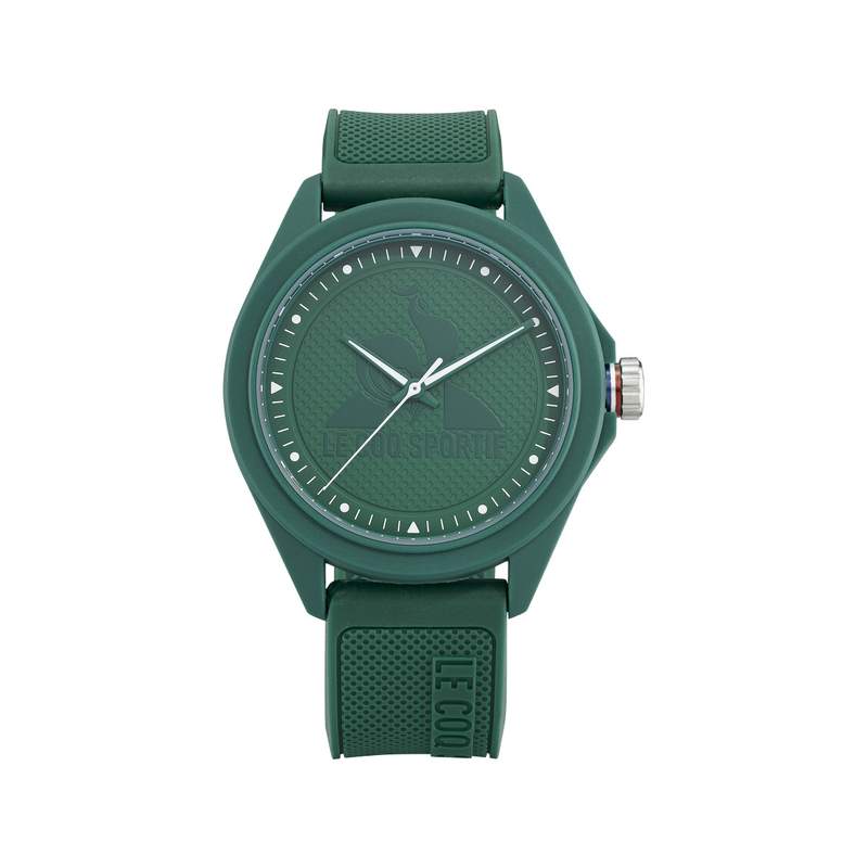 Montre LE COQ SPORTIF monochrome homme bracelet plastique vert - vue 1