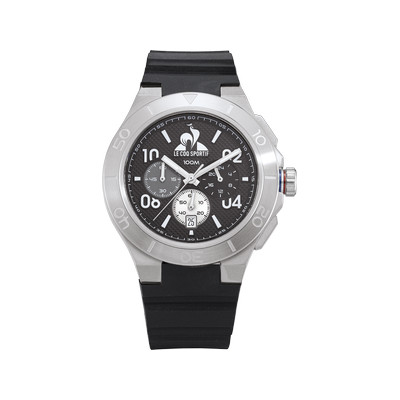 Montre LE COQ SPORTIF Integrée homme bracelet plastique noir - vue 1