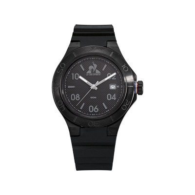 Montre LE COQ SPORTIF Integrée homme bracelet plastique noir - vue 1