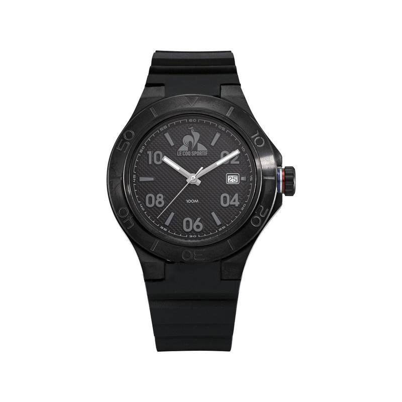 Montre LE COQ SPORTIF Integrée homme bracelet plastique noir - vue 1