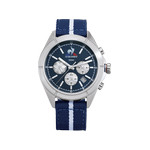 Montre LE COQ SPORTIF Essentiel homme bracelet tissu bleu - vue 1