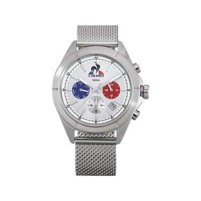 Montre LE COQ SPORTIF Essentiel homme bracelet acier inoxydable gris