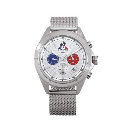 Montre LE COQ SPORTIF Essentiel homme bracelet acier inoxydable gris