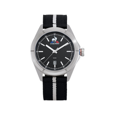 Montre LE COQ SPORTIF Essentiel homme bracelet tissu noir