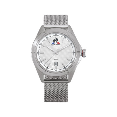 Montre LE COQ SPORTIF Essentiel homme bracelet acier inoxydable gris