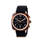 Montre BRISTON clubmaster classic chrono homme bracelet tissu noir - vue 1