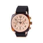 Montre BRISTON clubmaster classic chrono homme bracelet tissu noir - vue 1
