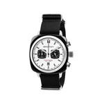 Montre BRISTON clubmaster sport homme bracelet tissu noir - vue 1