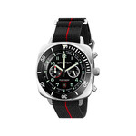 Montre BRISTON clubmaster outdoor homme bracelet tissu bleu marine - vue 1